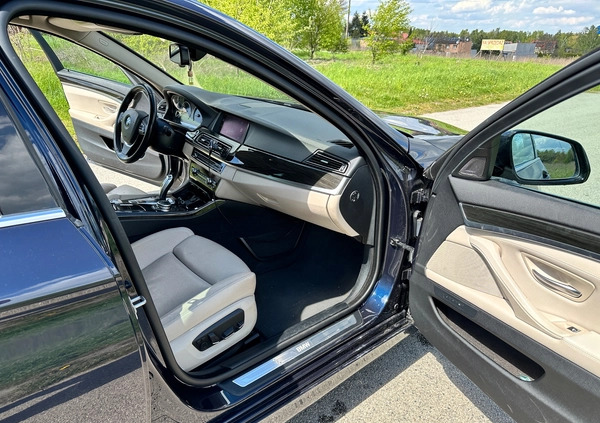 BMW Seria 5 cena 76999 przebieg: 278888, rok produkcji 2016 z Zgierz małe 254